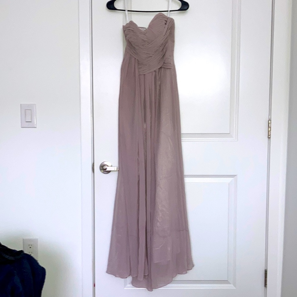 Formal dress/Ball Gown, Grayish Pink, Size XS-S, 50" long